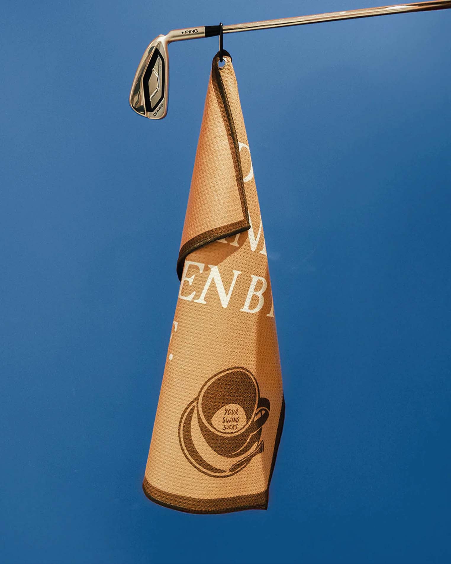 3Putt Round X Casualist - The "MORNING TRUTH TOWEL" - 40CM x 60CM