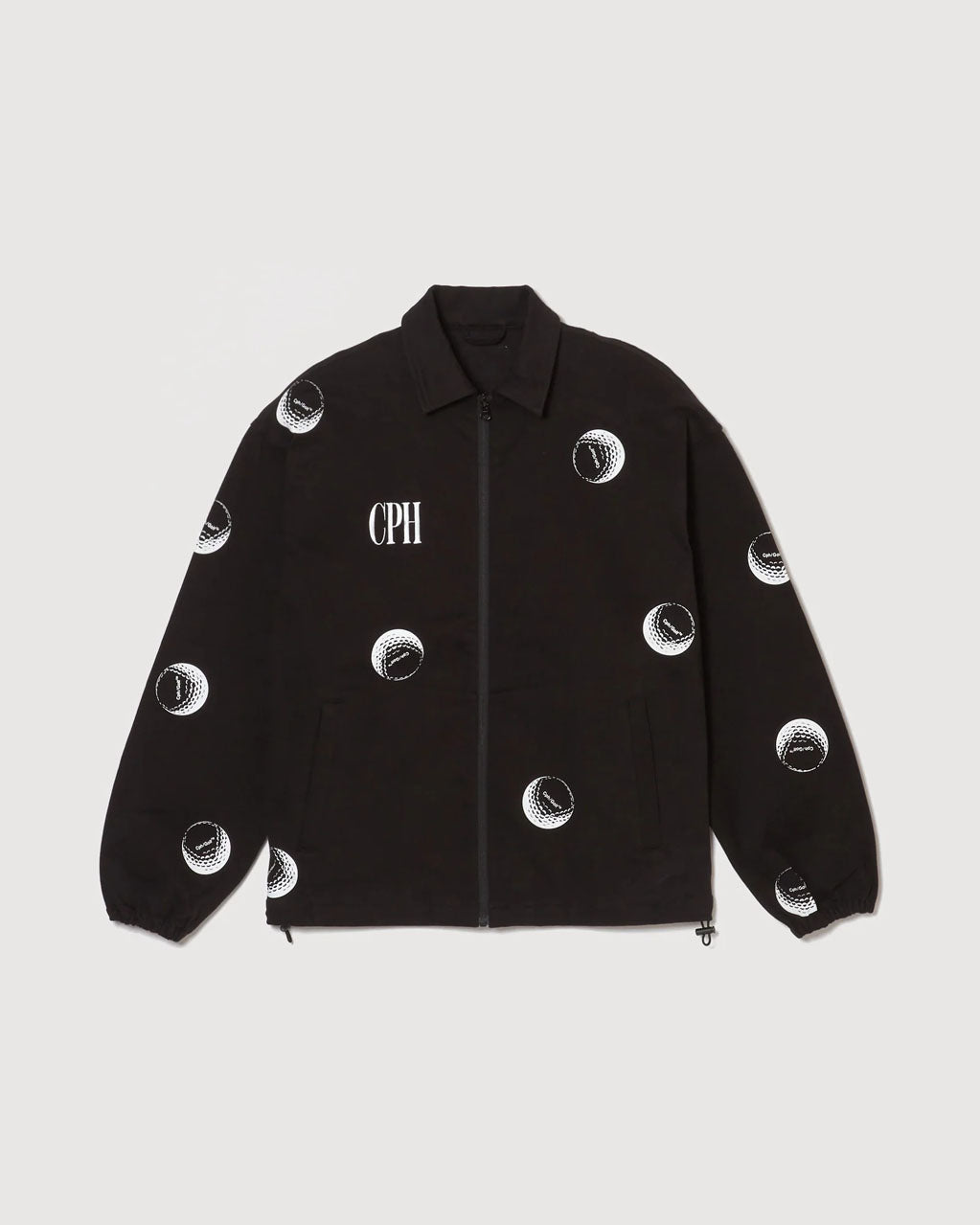 Cph/Golf CLUB WAFFLE P/O JKT 【BLACK】 L CPH/GOLF – Paris Golf Gallery