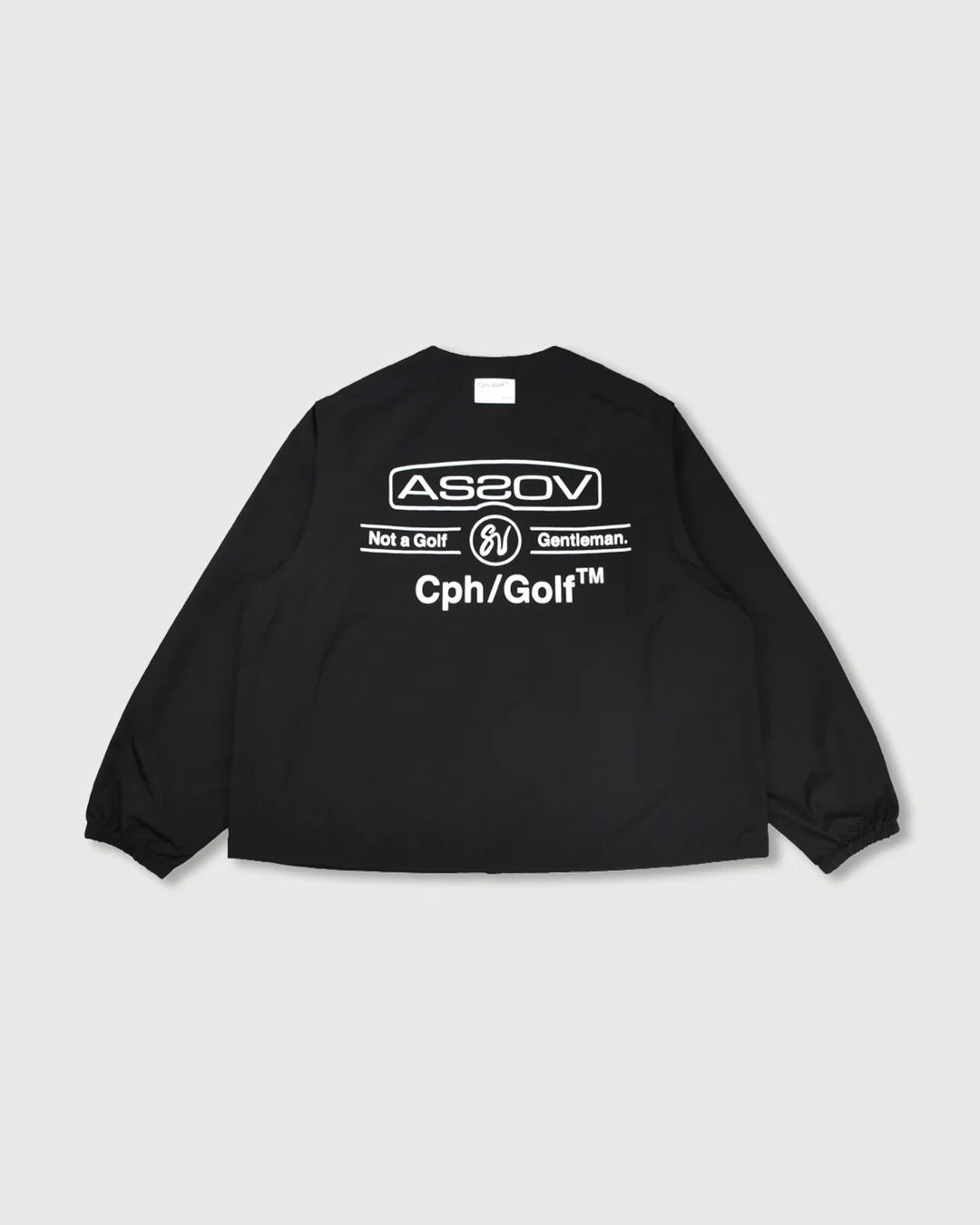 AS2OV × Cph/Golf™ - Detachable vest no collar jacket