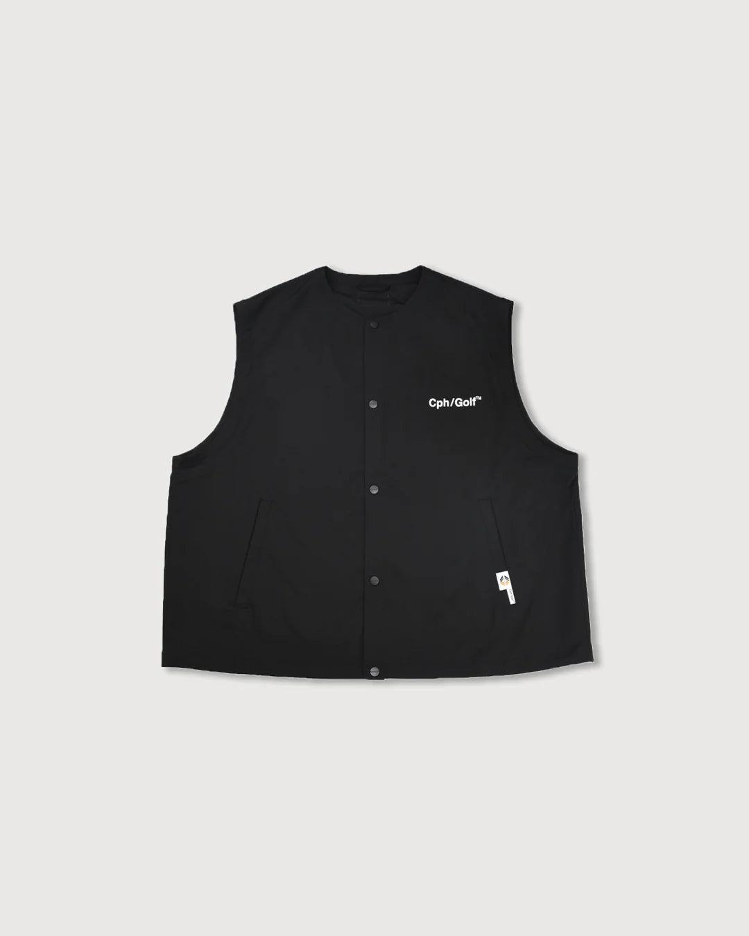 AS2OV × Cph/Golf™ - Detachable vest no collar jacket