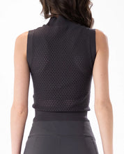 AIEA - Mock Neck Sleeveless Top