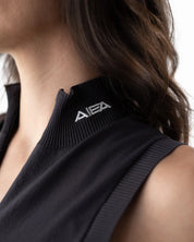 AIEA - Mock Neck Sleeveless Top