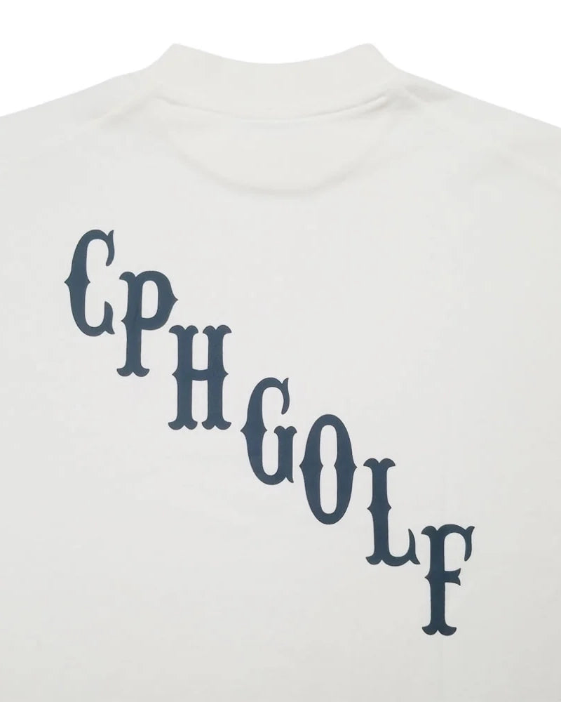 Cph/Golf™ - Half mock neck classic polo tee