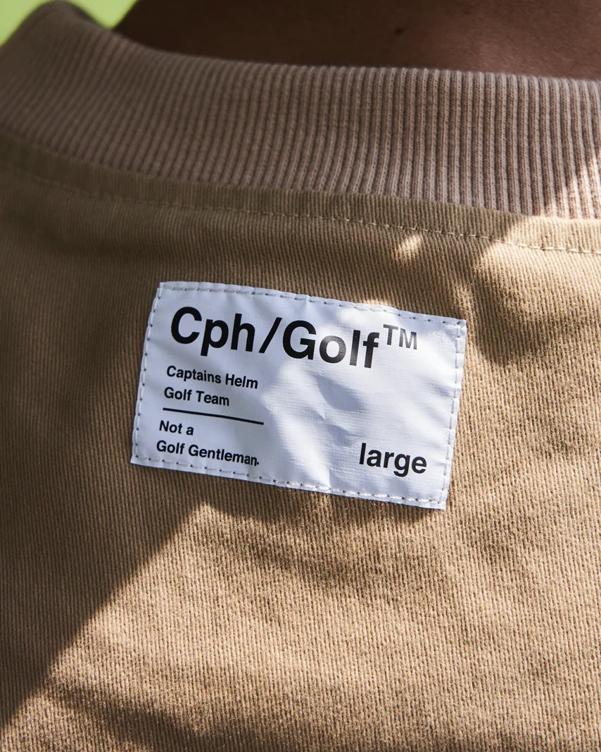 Cph/Golf™ - Cotton track S/S pullover