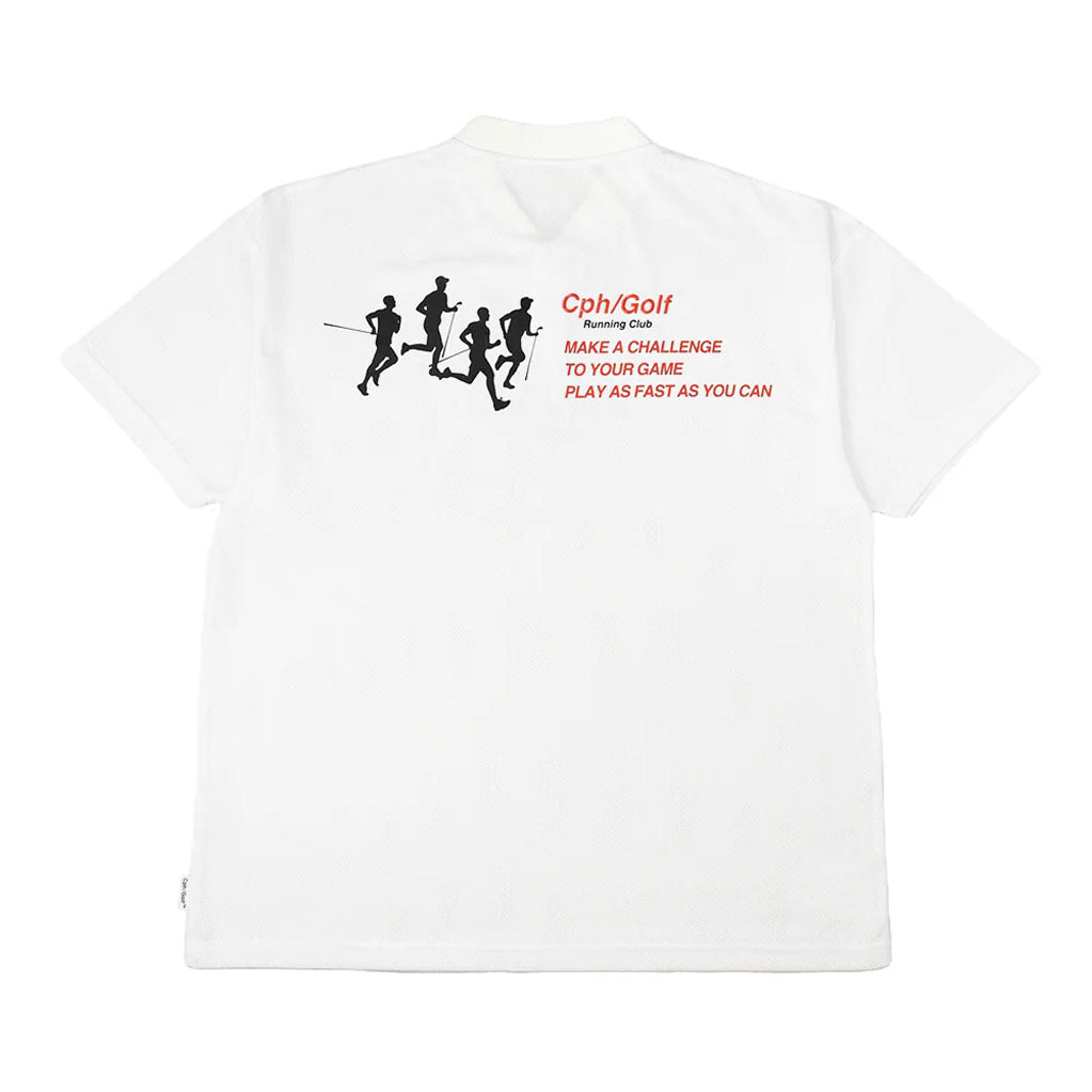 Cph/Golf™ - Running Club Henry Mesh Polo – Paris Golf Gallery