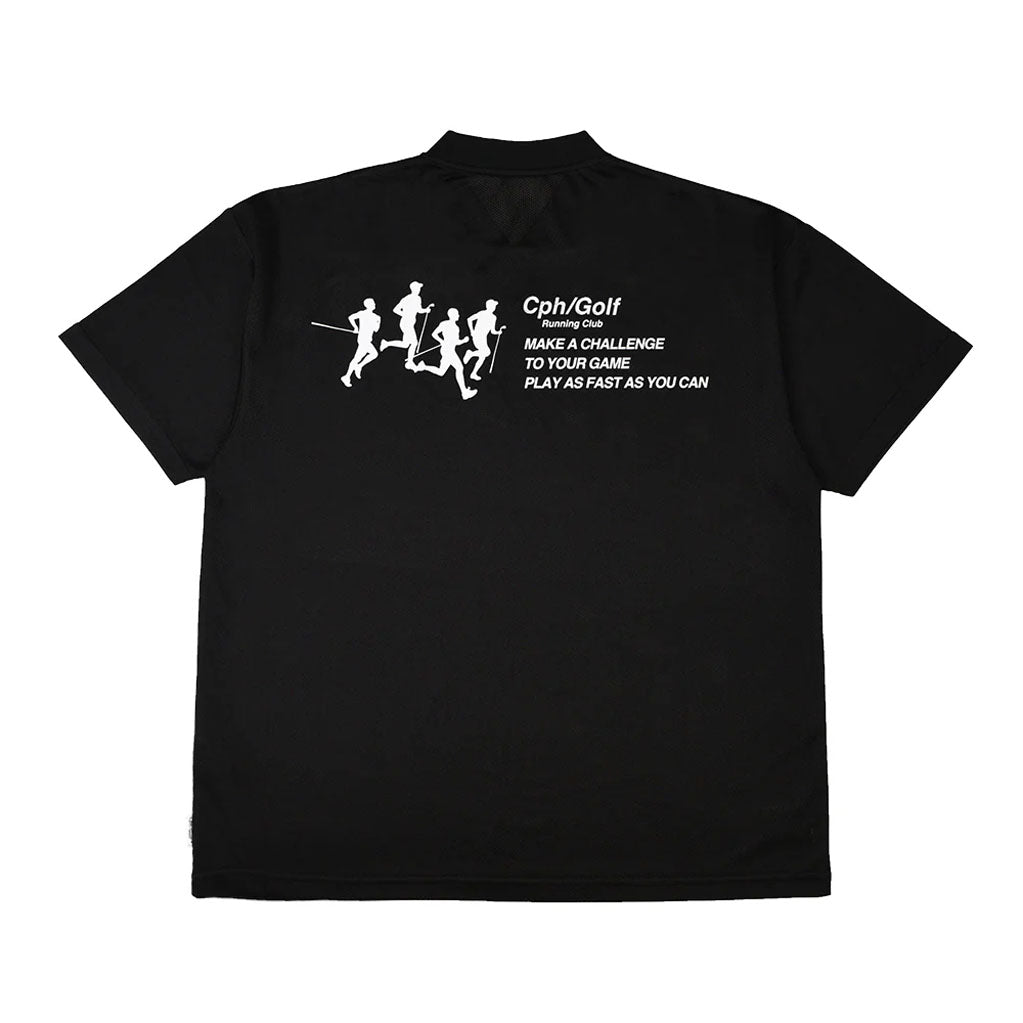 Cph/Golf™ - Running Club Henry Mesh Polo – Paris Golf Gallery