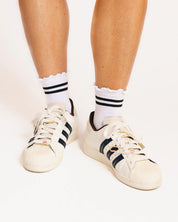 Fore All - Maude Ruffle Top Socks