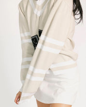 Fore All - Laurier Sweater - Sand