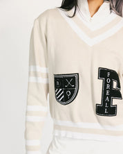 Fore All - Laurier Sweater - Sand