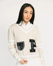 Fore All - Laurier Sweater - Sand