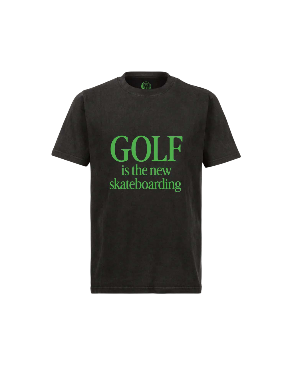 Golf is the new Skateboarding - Vintage Black Regular Tee