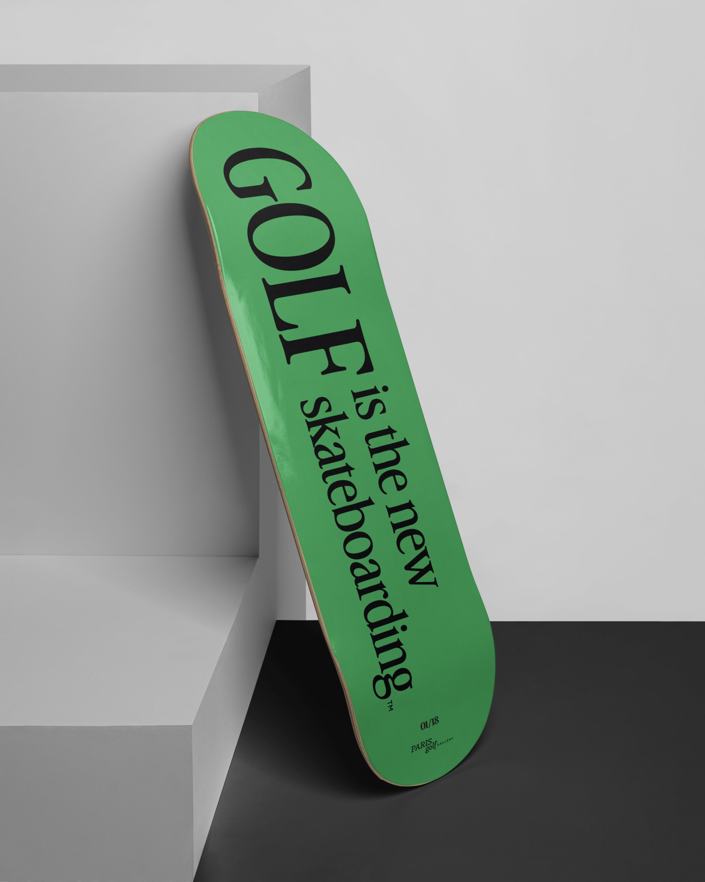 Golf is the new Skateboarding - Deck