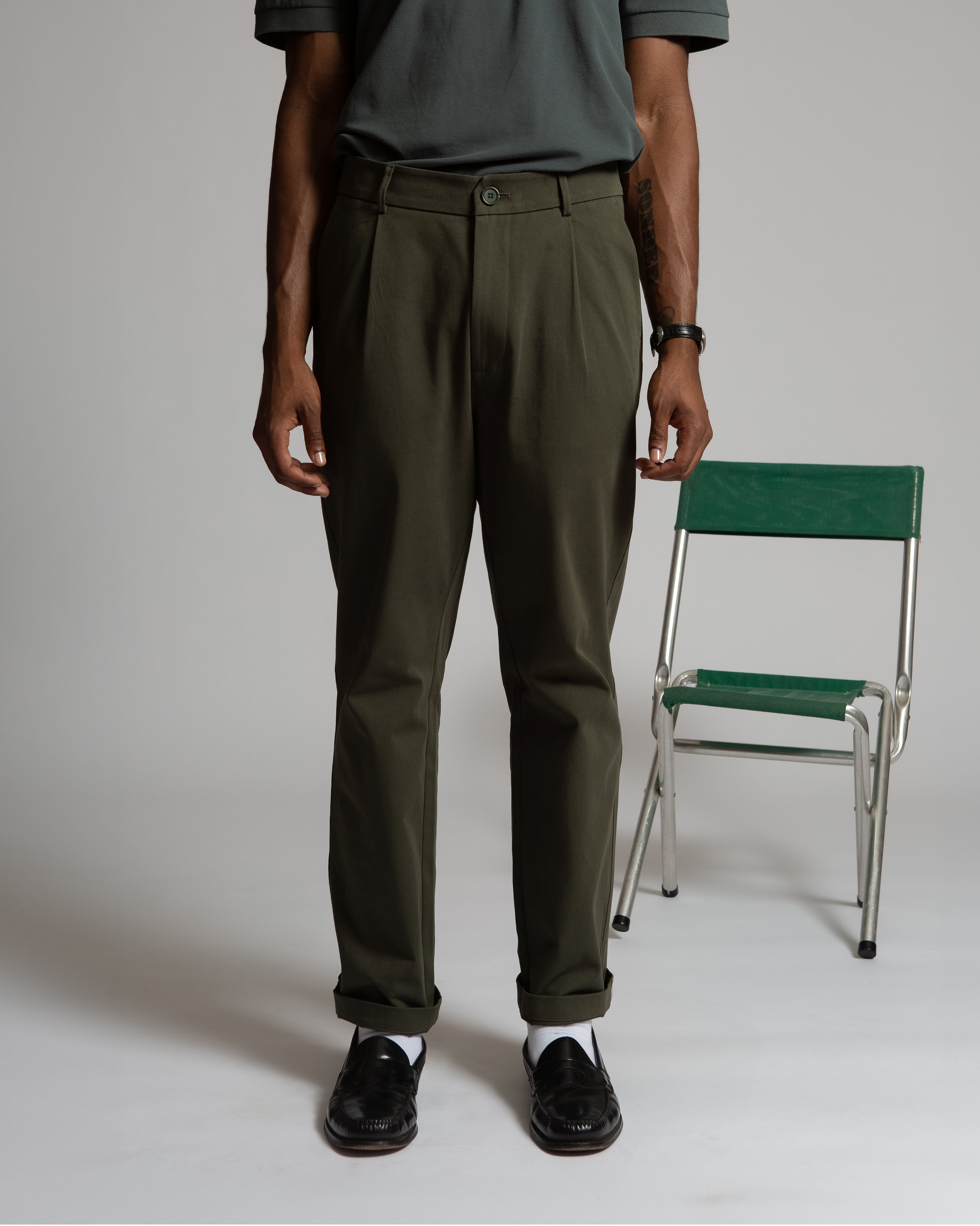 Kadet - Marcel Pleated Chino Pant