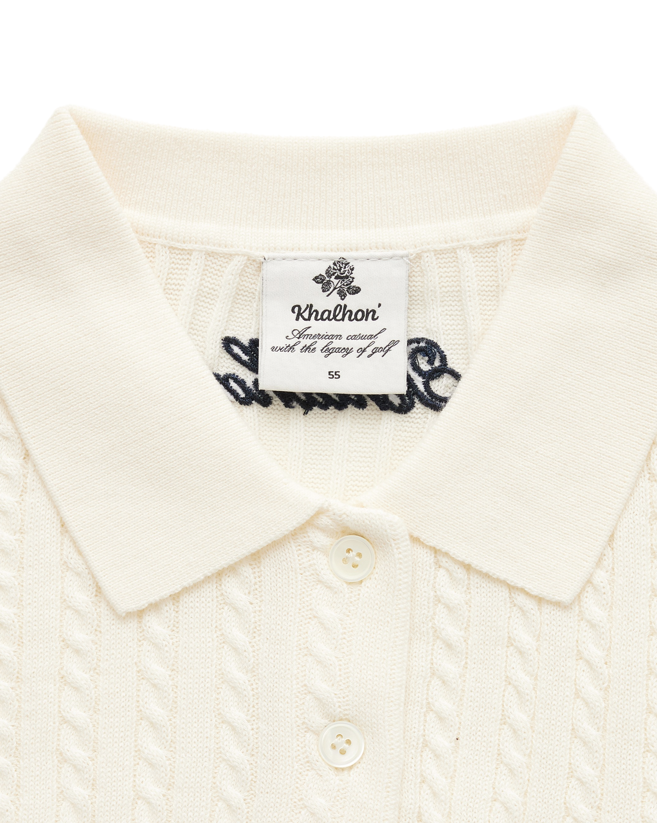 Khalhon - Legacy Knit polo – Paris Golf Gallery Khalhon - Legacy Knit polo – Paris Golf Gallery