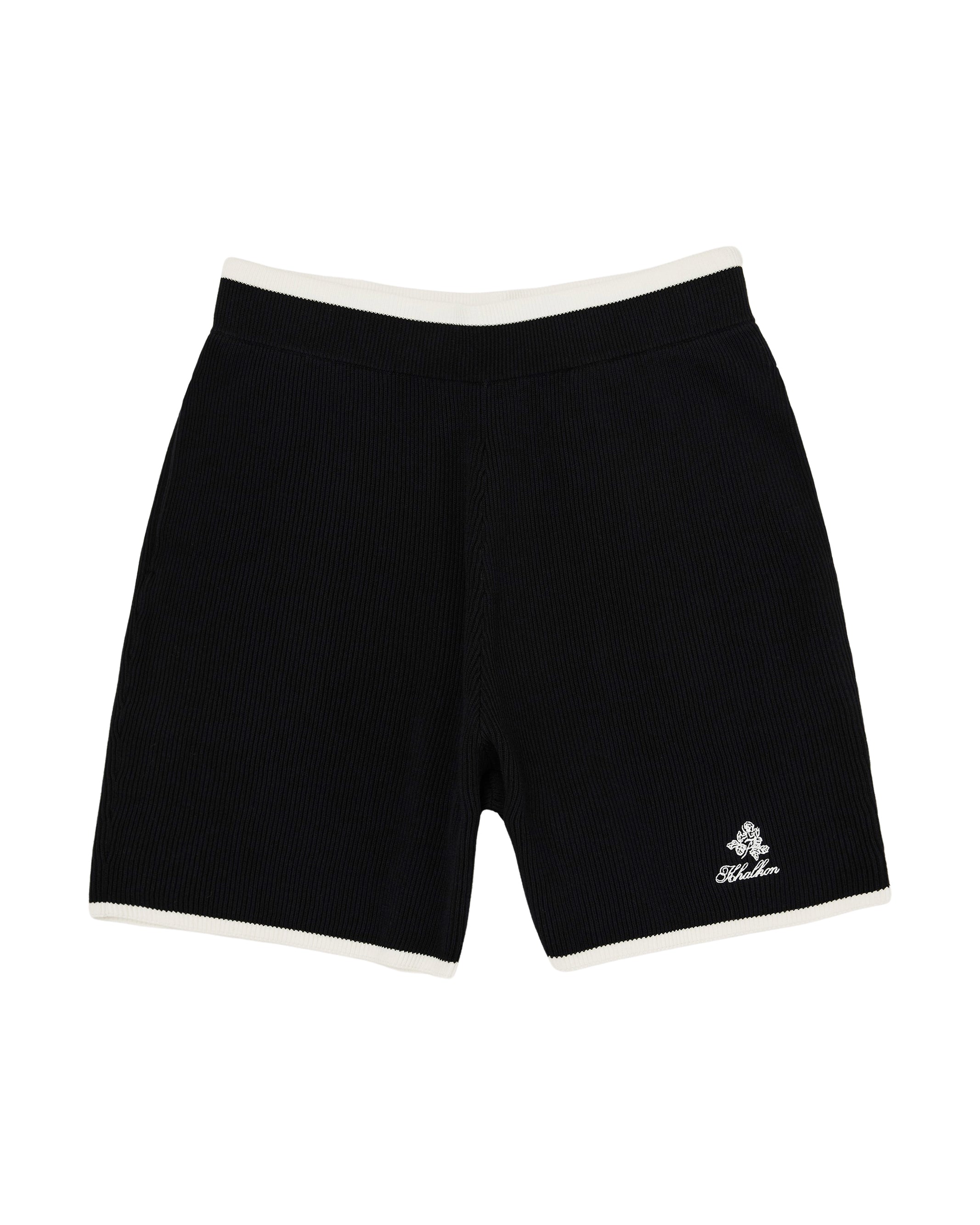 Khalhon - Pinstripe Knit Shorts Women