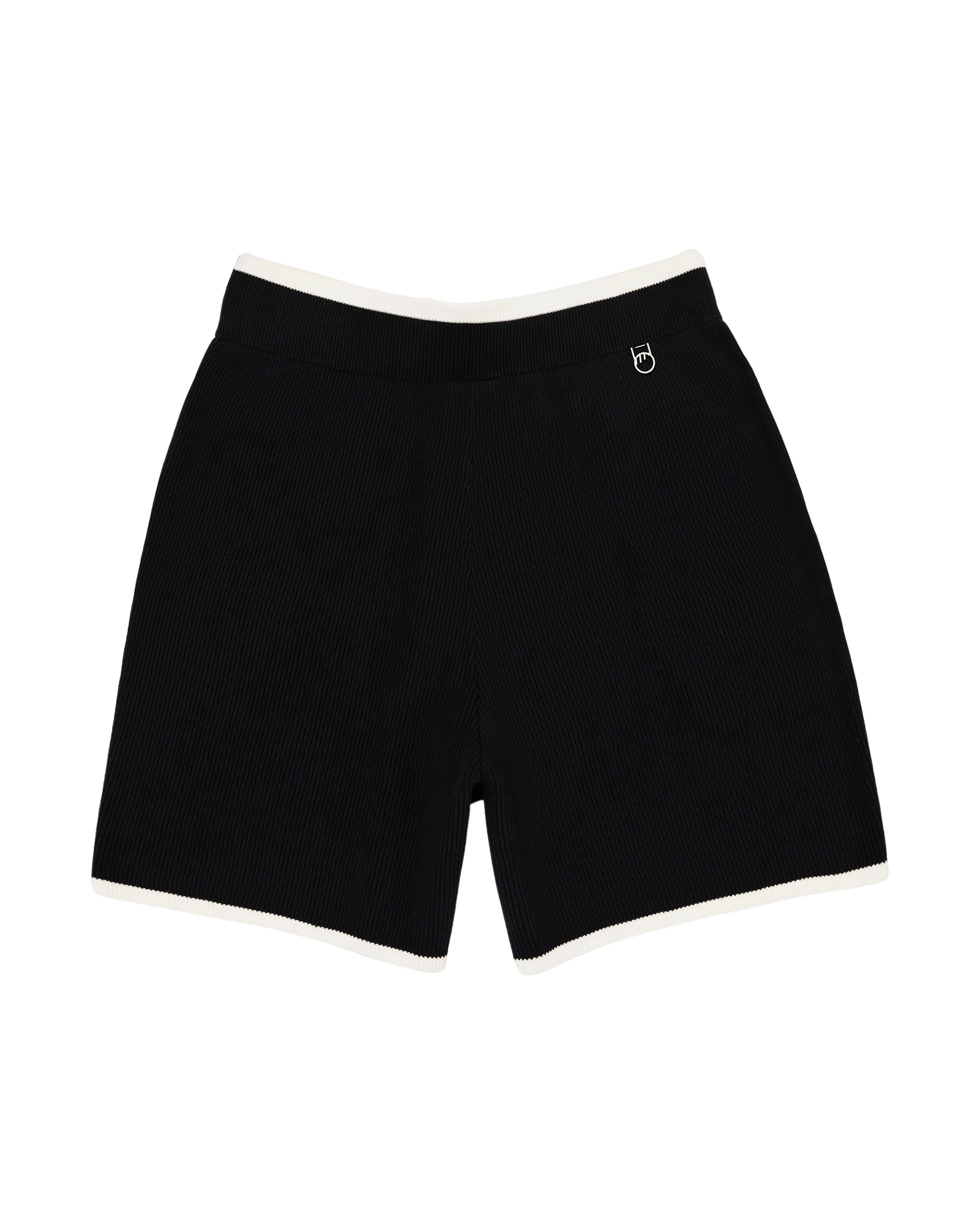 Khalhon - Pinstripe Knit Shorts Women