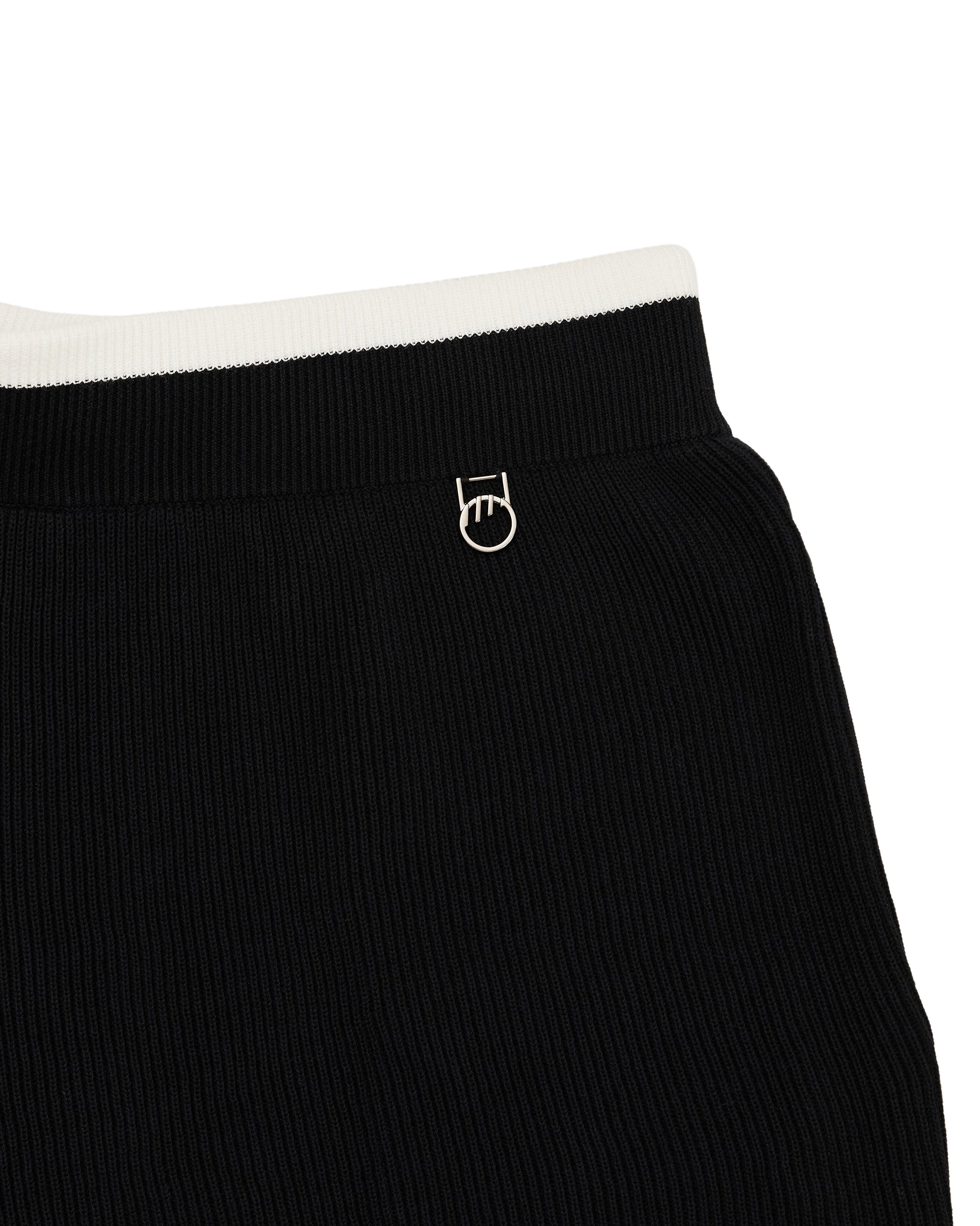 Khalhon - Pinstripe Knit Shorts Women