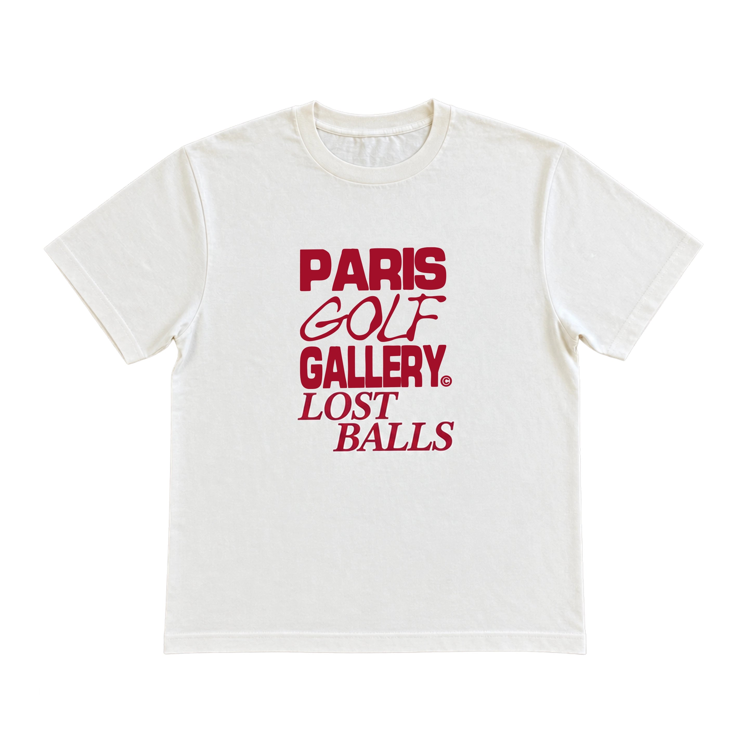 Lost Balls x Paris Golf Gallery - Limited Edition Anniversary T-Shirt