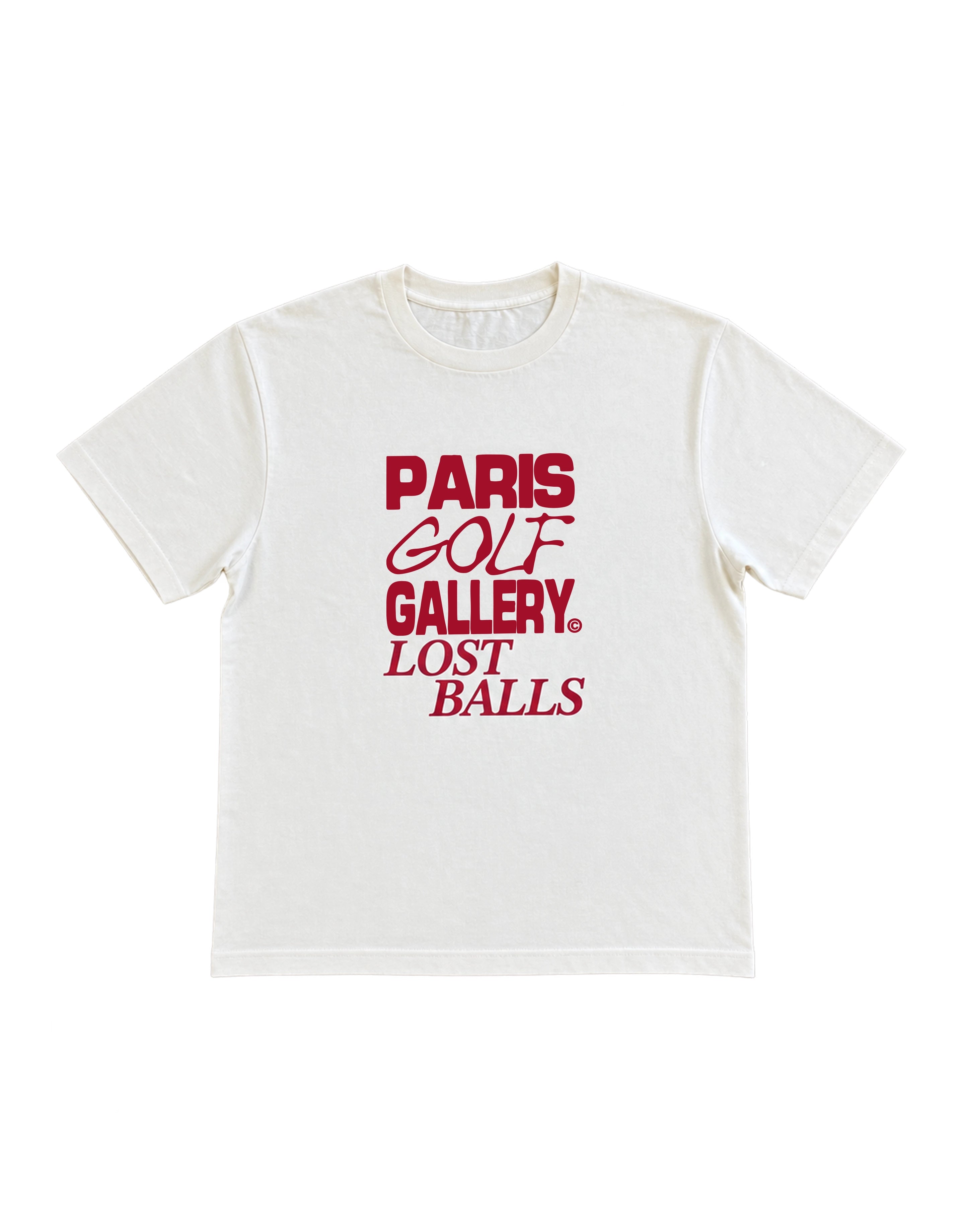 Lost Balls x Paris Golf Gallery - Limited Edition Anniversary T-Shirt