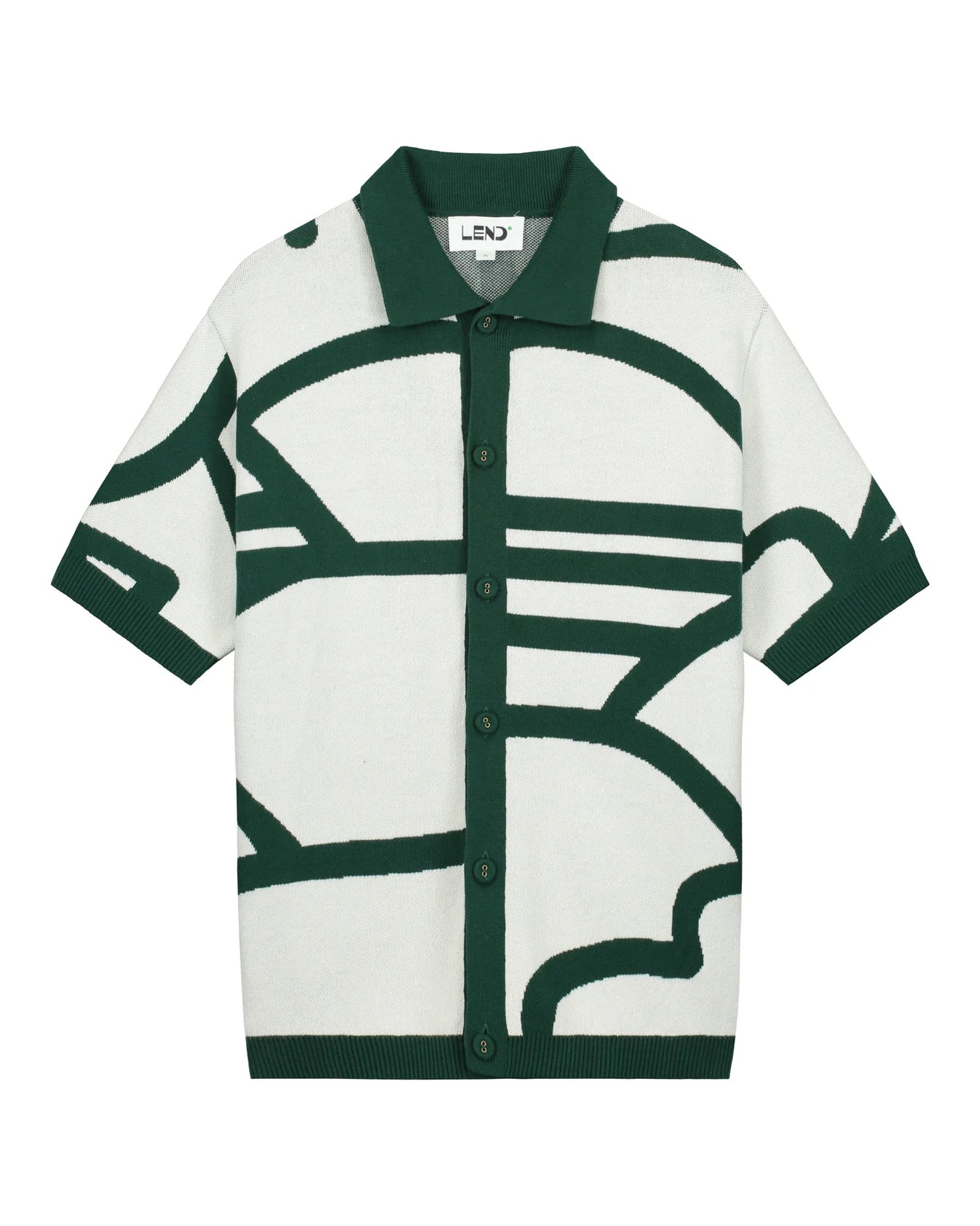 Lend - Lay Up Knitted Polo Shirt