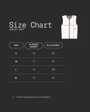 Left Of Field - Audley Padded Golf Vest Sage