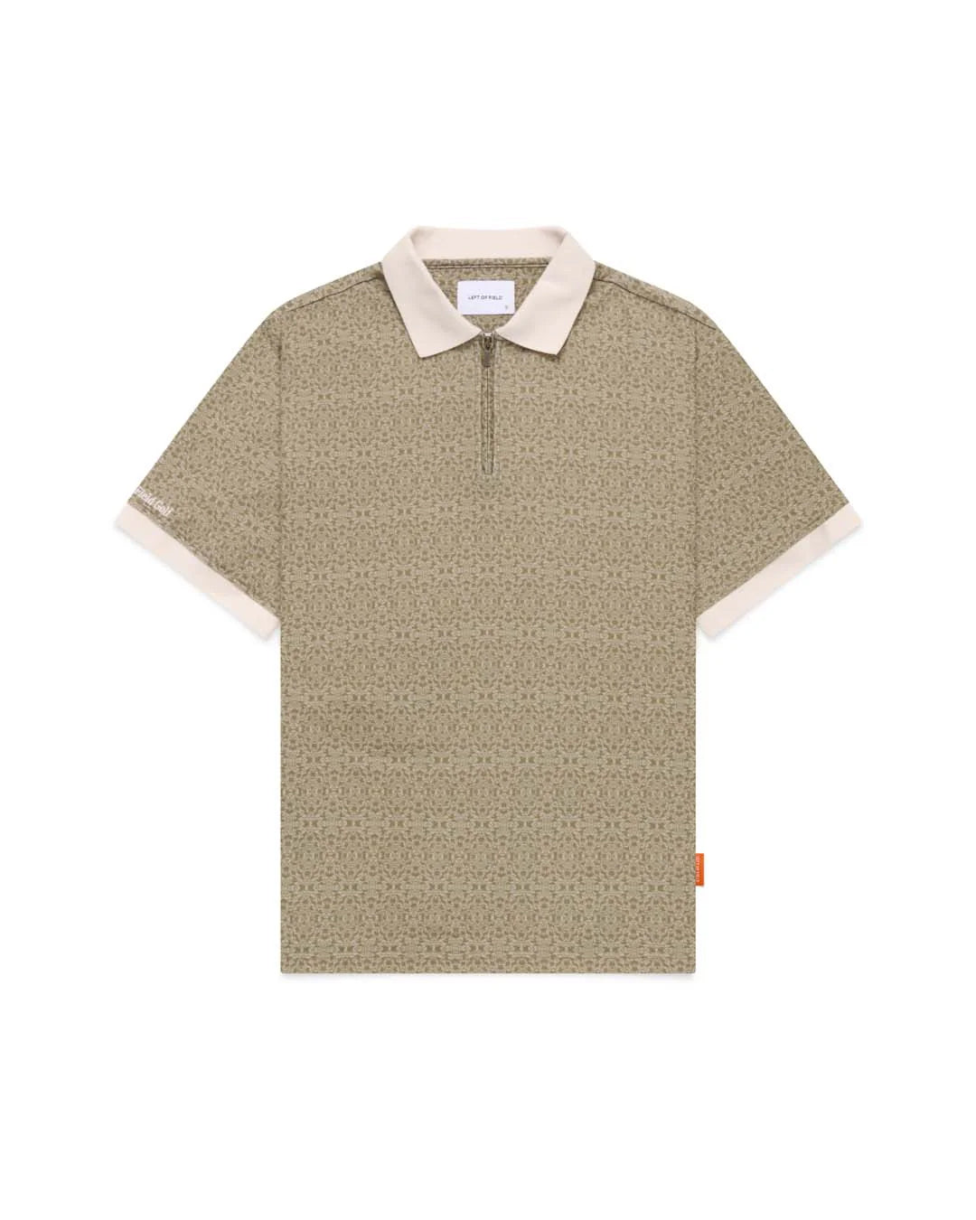 Left Of Field - Era Golf Polo Beige/Brown