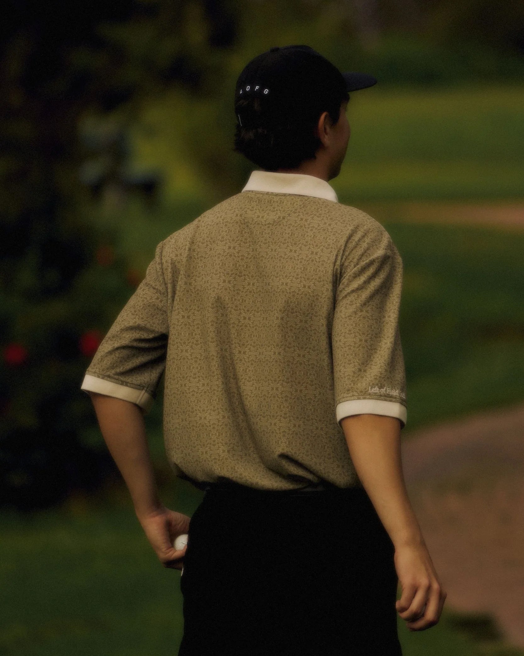Left Of Field - Era Golf Polo Beige/Brown