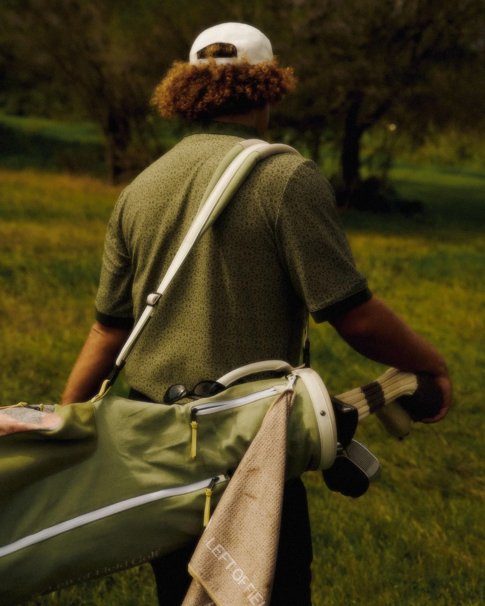 Left Of Field - Garie Polo Forest/Green