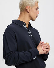 Malbon - Jesper Parnevik LS Cotton Pique Polo