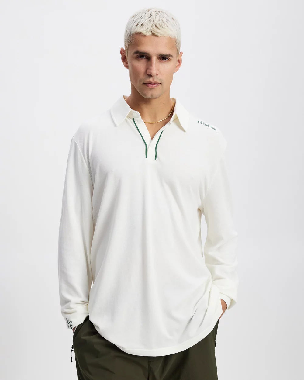 Malbon - Jesper Parnevik LS Cotton Pique Polo
