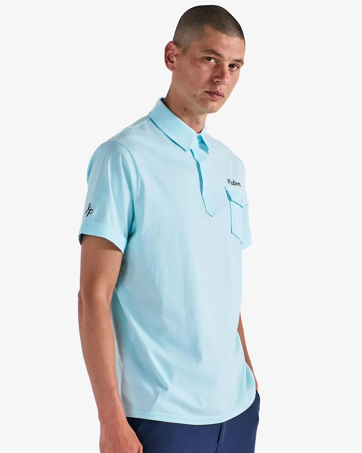 Malbon - Jesper Parnevik Single Pocket Mercerized Cotton Jersey Polo