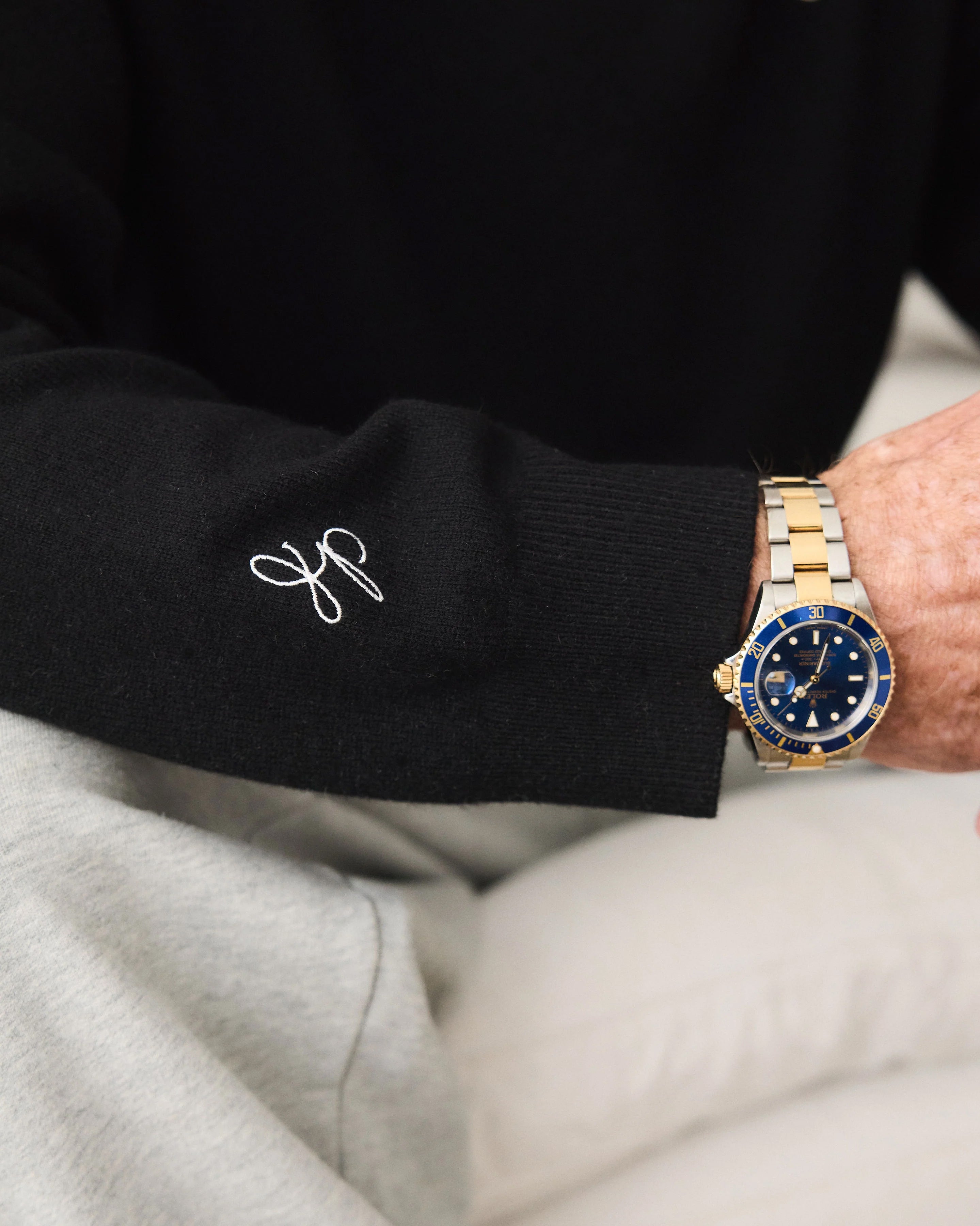 Malbon - Jesper Parnevik V-Neck Merino Wool Sweater