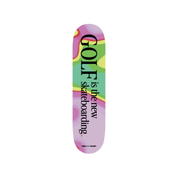 Golf is the new Skateboarding - Deck 2nd Generation