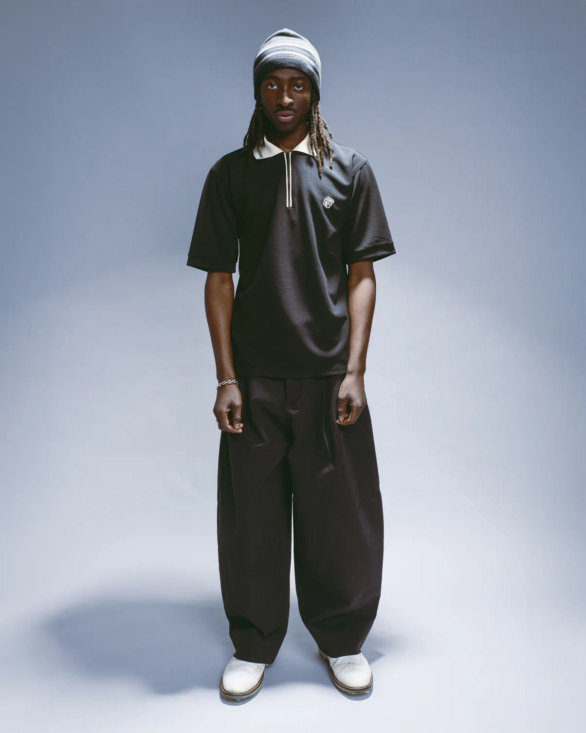 Rebolf - Le Zipper Black Polo