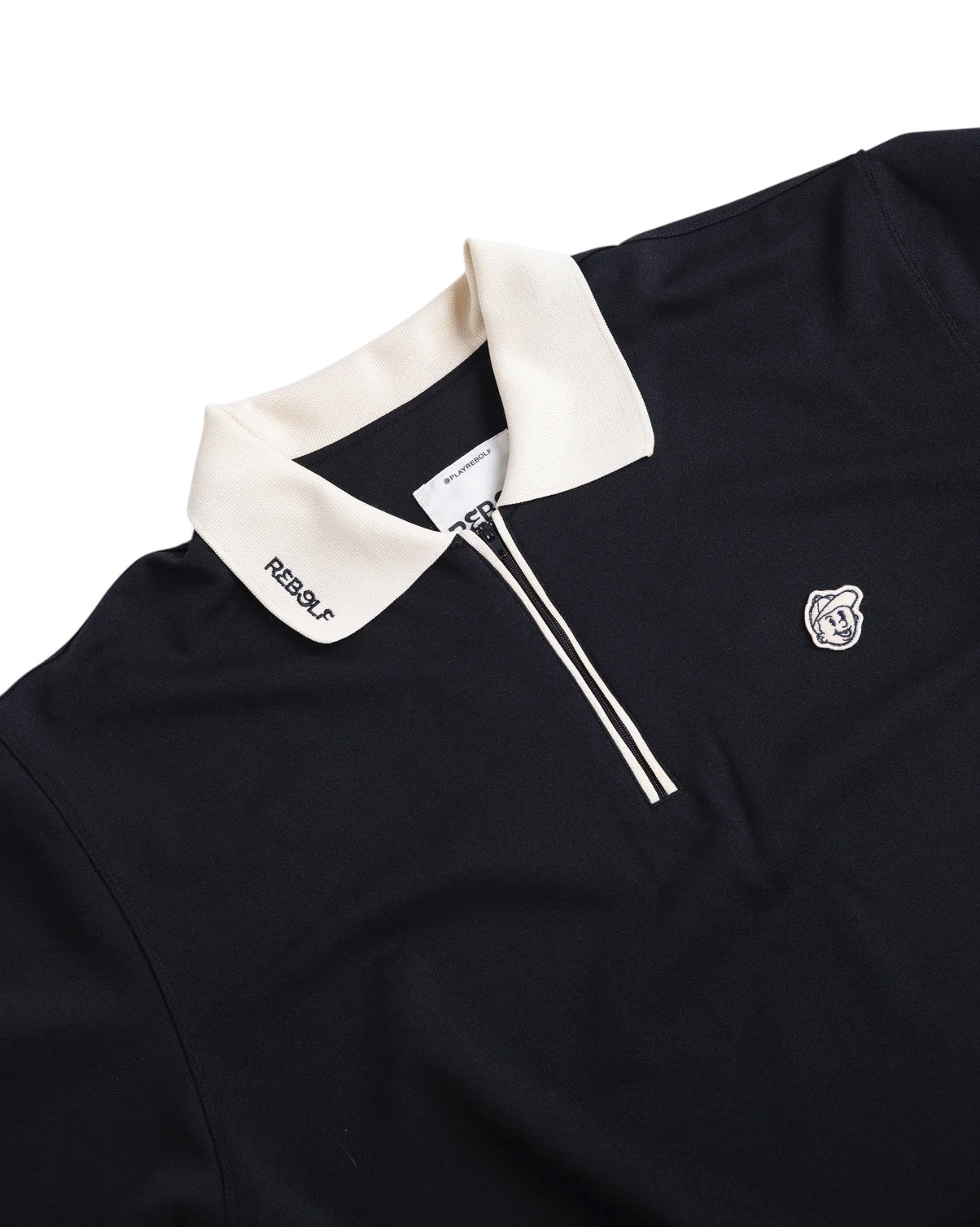 Rebolf - Le Zipper Black Polo