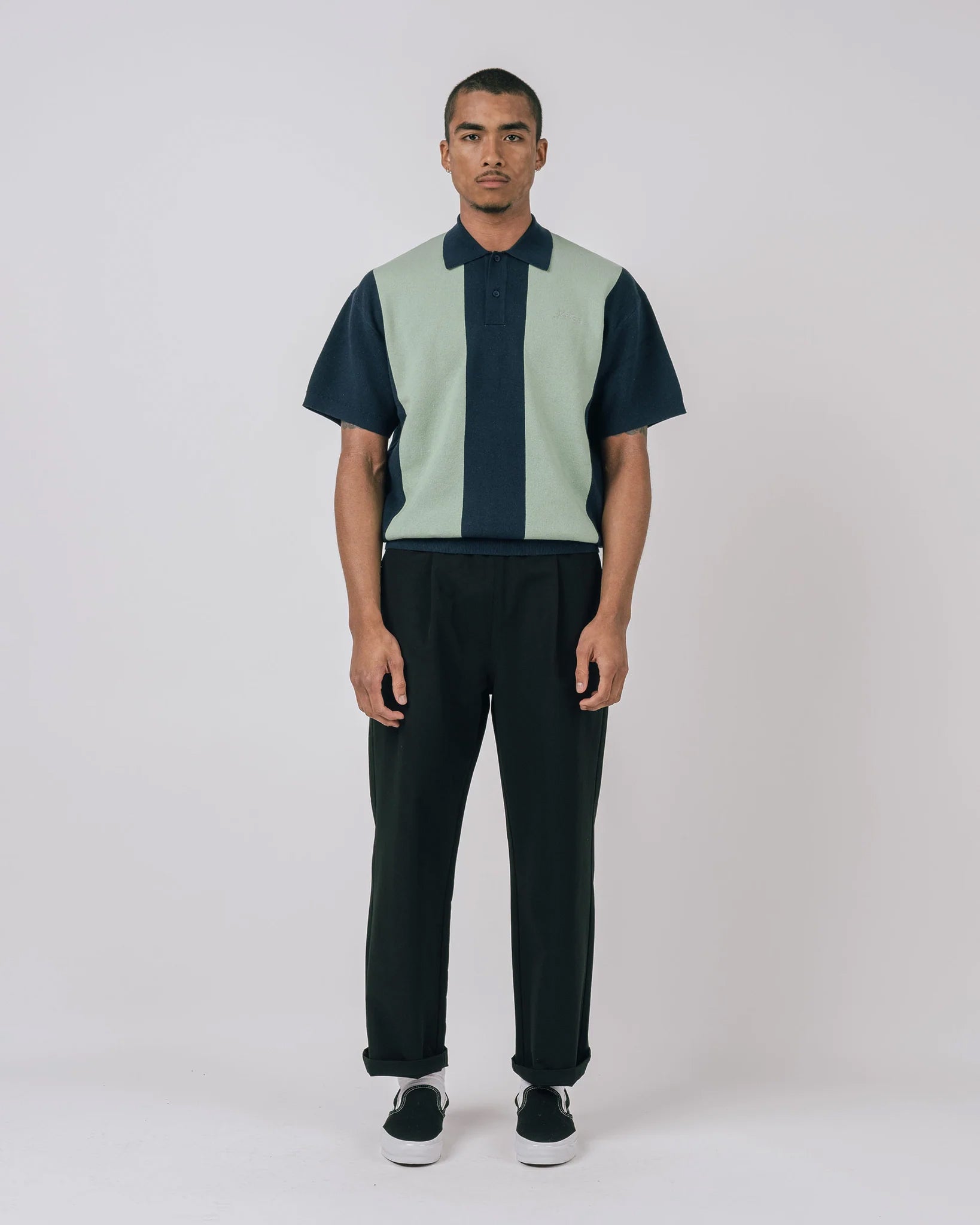 Students - Browne S/S Knit Polo Sweater