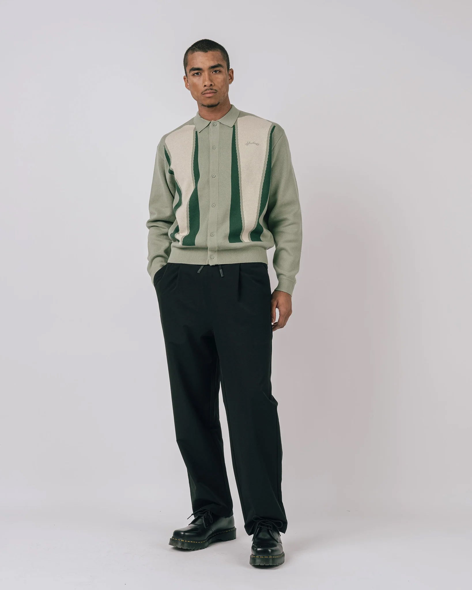Students - Roberts L/S Knit Cardigan