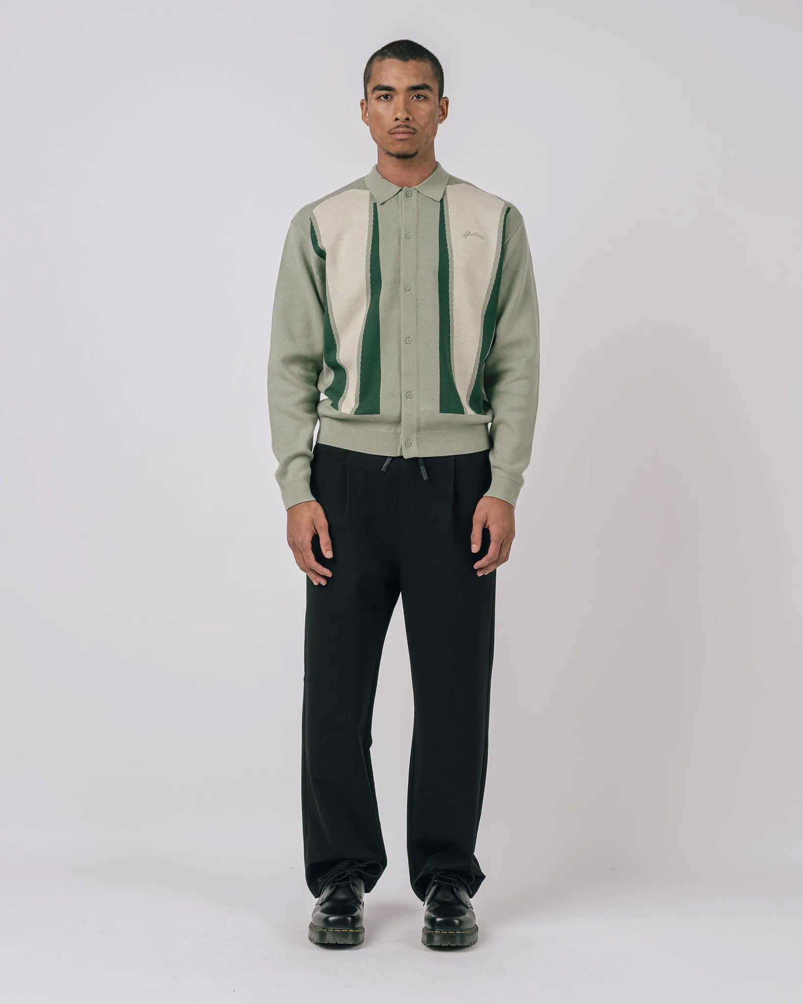 Students - Roberts L/S Knit Cardigan