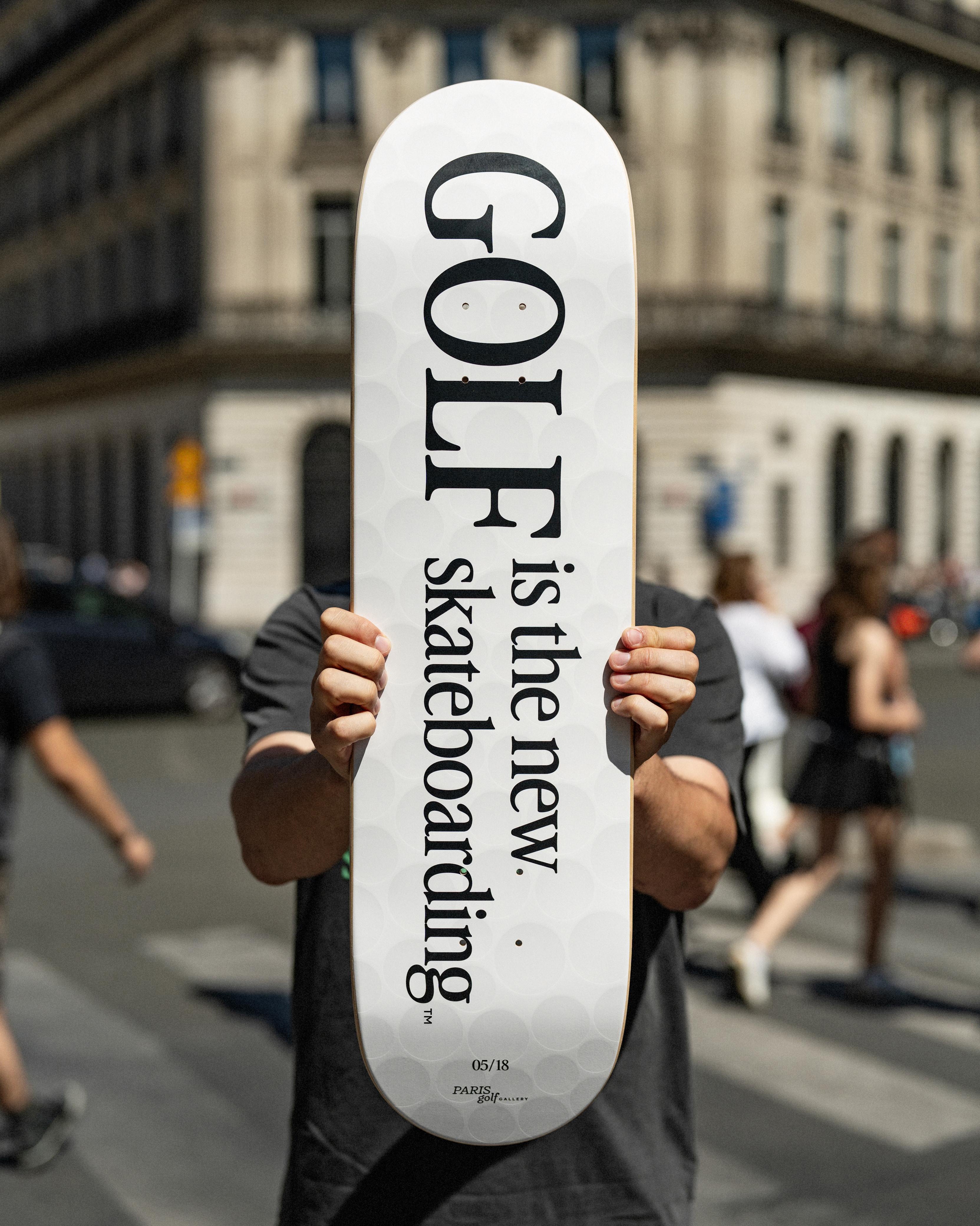 Golf is the new Skateboarding - Deck