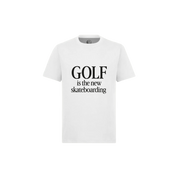Golf is the new Skateboarding - WHT/BLK