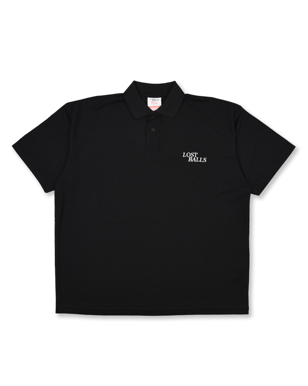Lost balls - golf club polo oversized