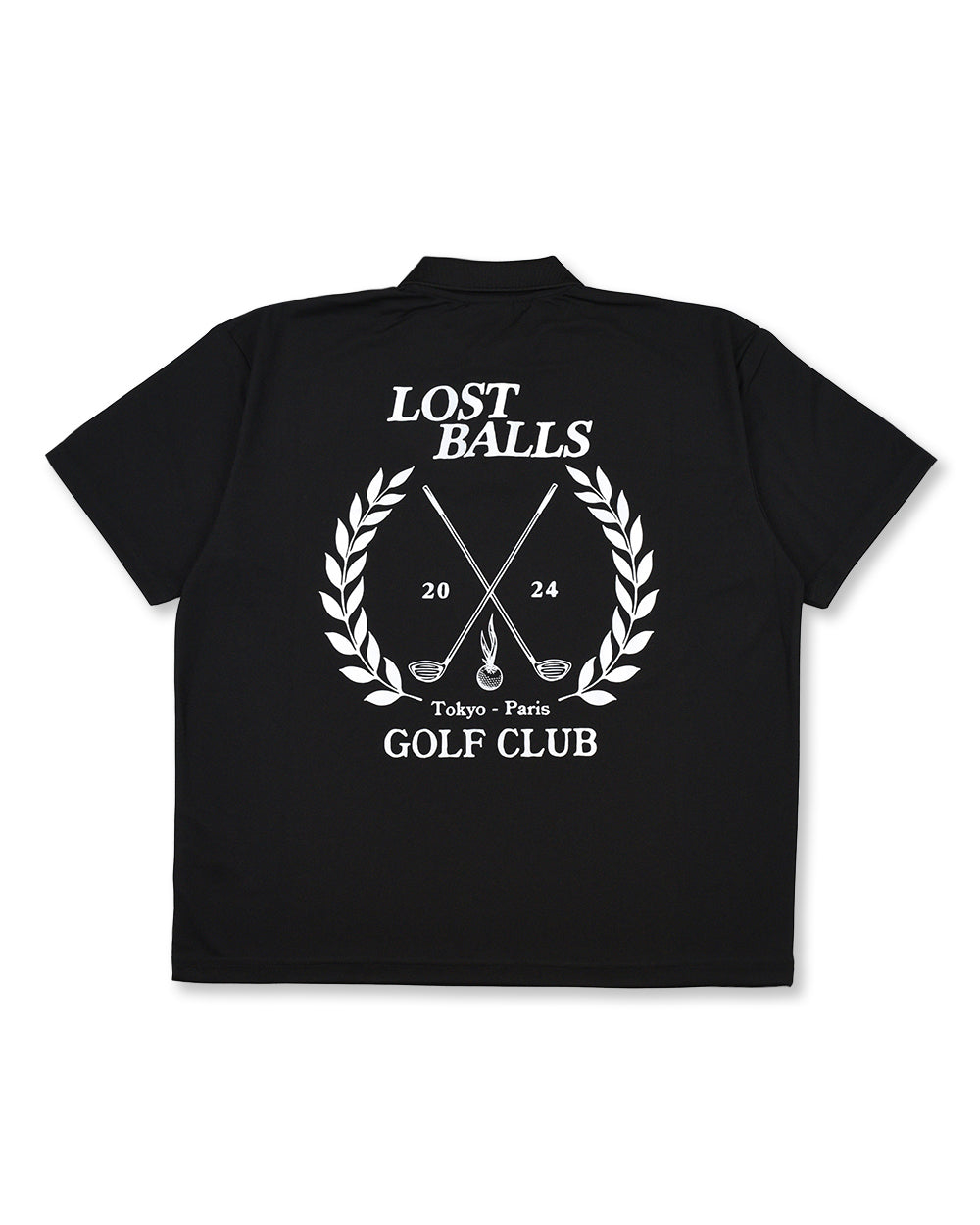 Lost balls - golf club polo oversized