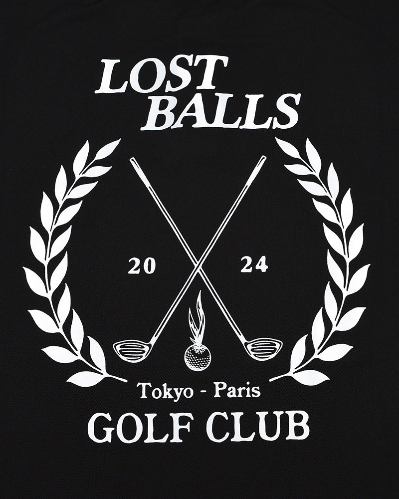 Lost balls - golf club polo oversized