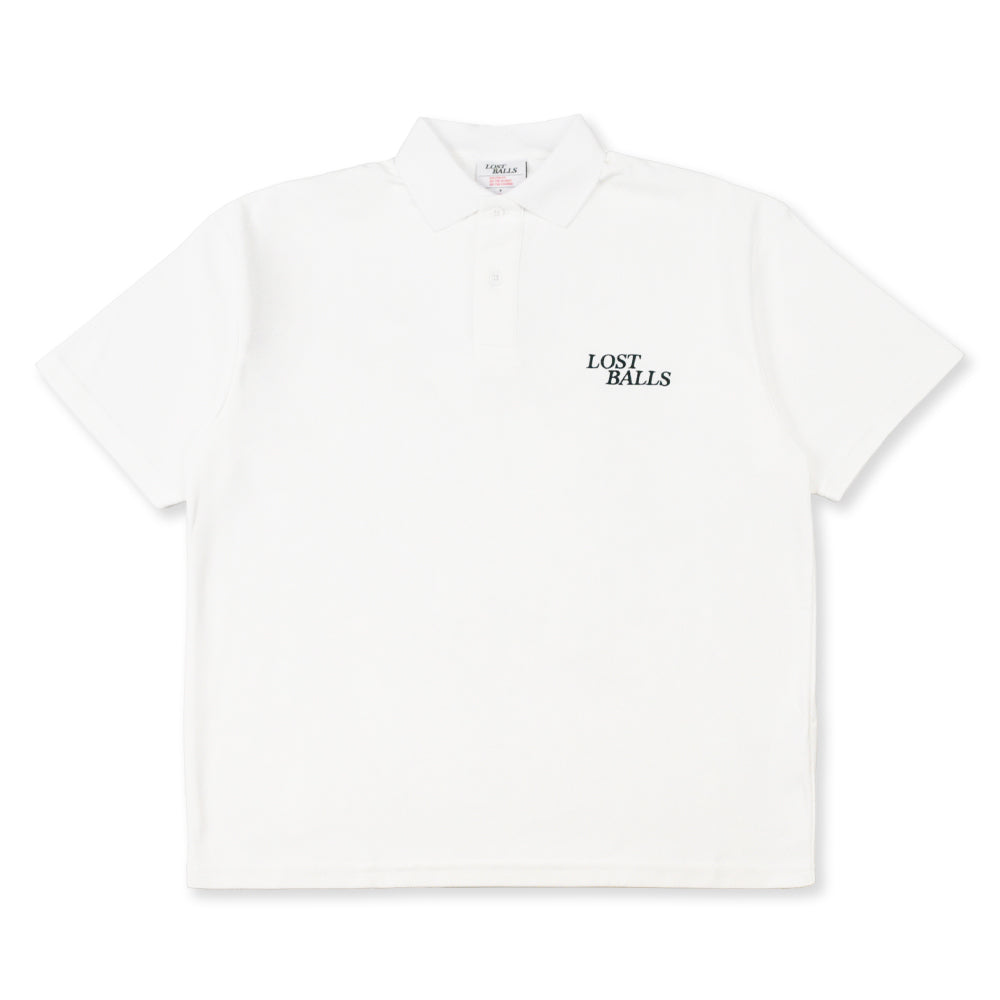 Lost balls - golf club polo oversized