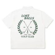Lost balls - golf club polo oversized