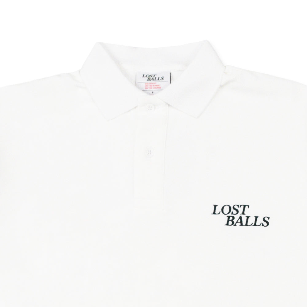 Lost balls - golf club polo oversized