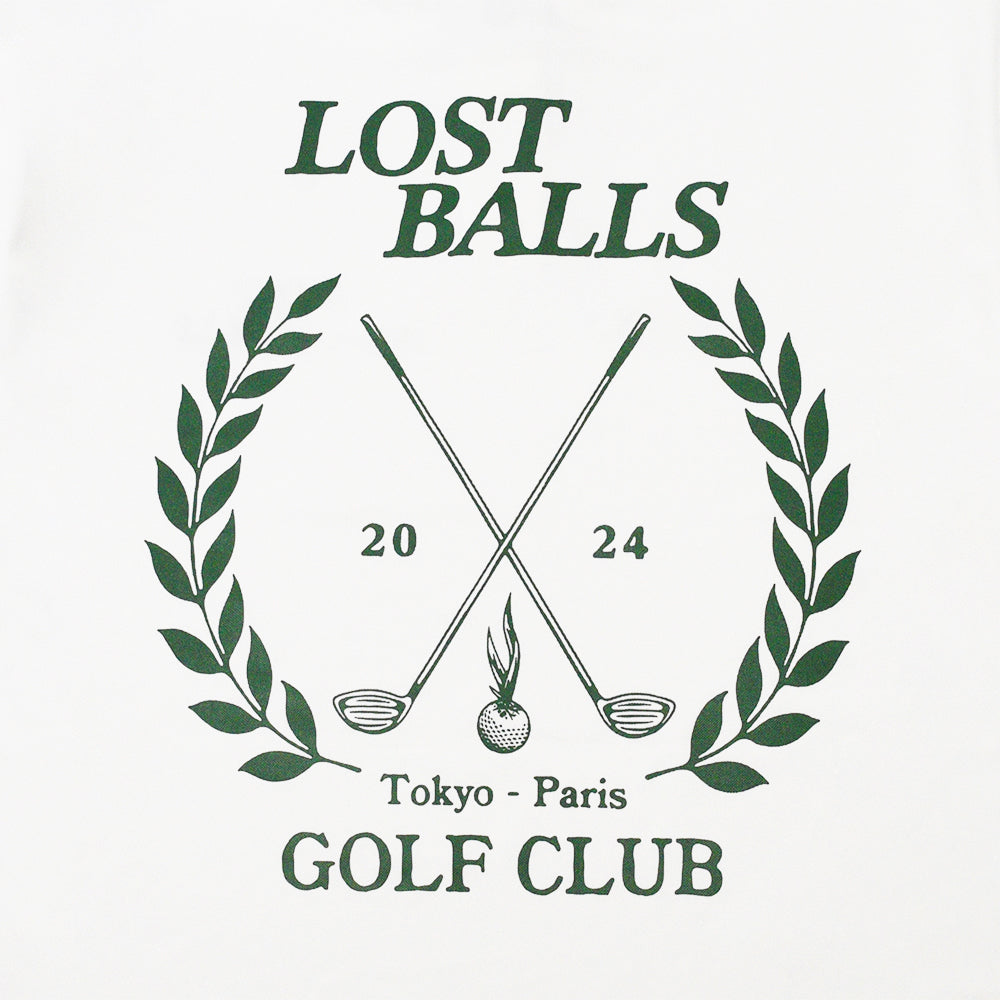 Lost balls - golf club polo oversized