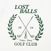Lost balls - golf club polo oversized