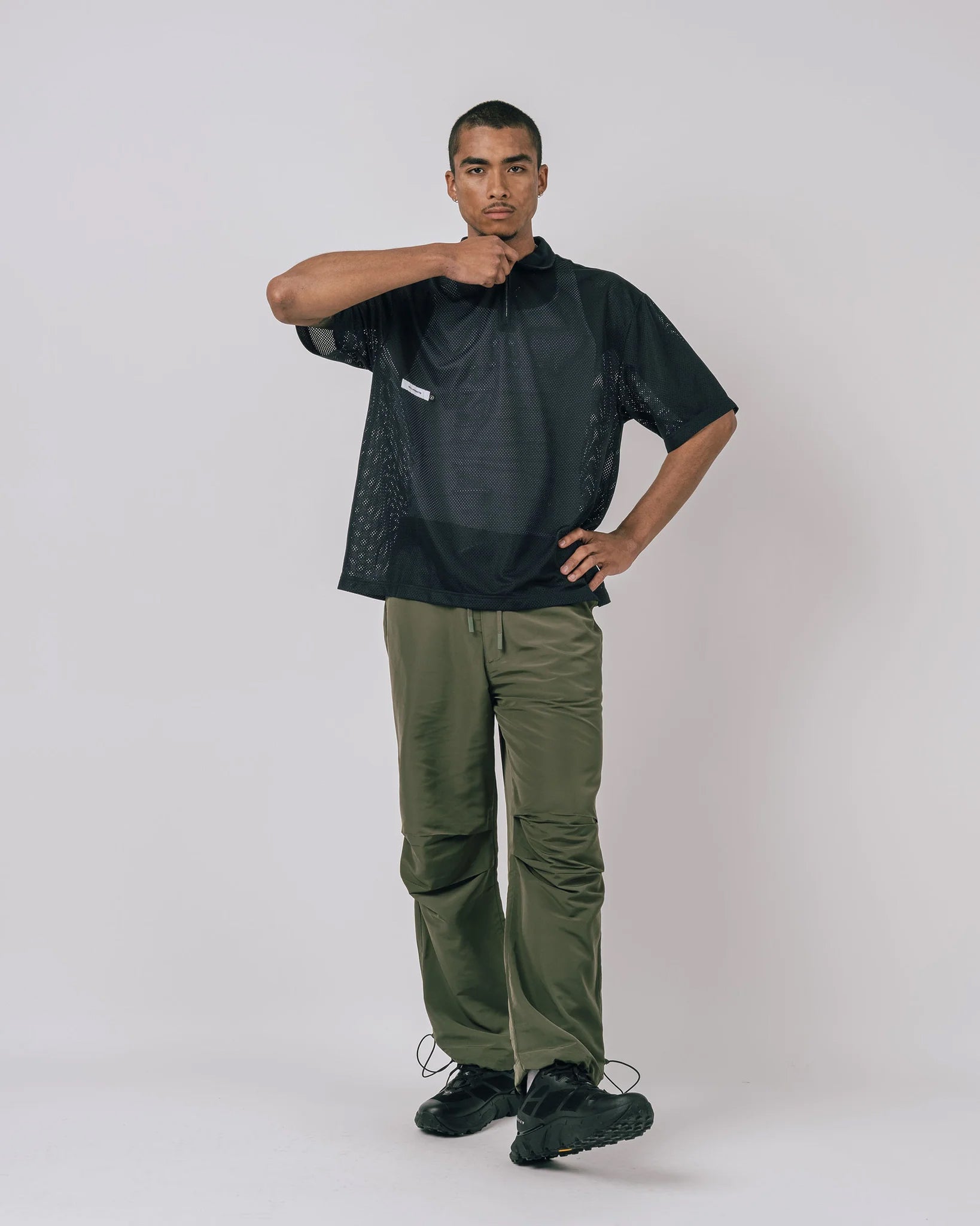 Students - Course Marshal S/S Mesh Zip Polo
