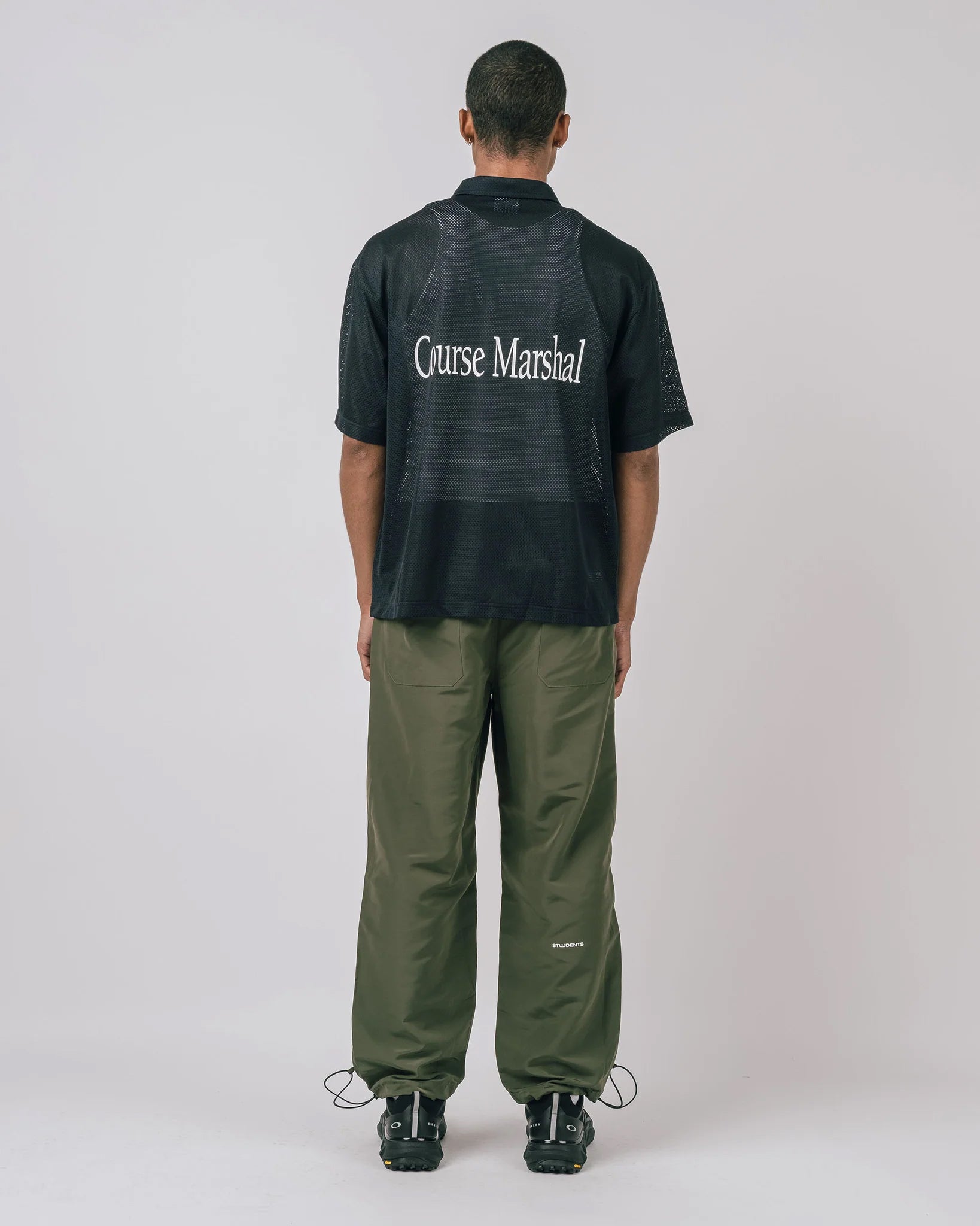 Students - Course Marshal S/S Mesh Zip Polo
